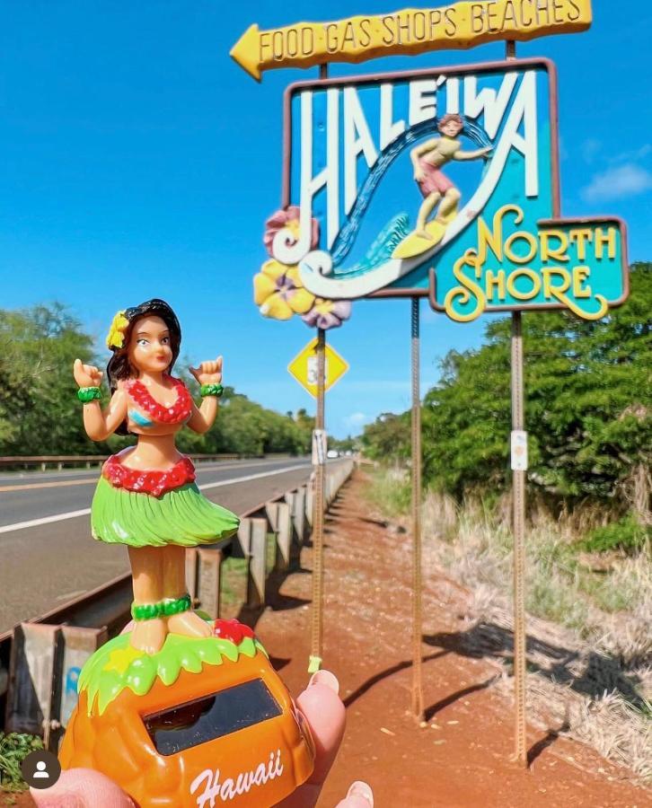 Cute Off Grid Glampsite With Wifi- 5 Min From Haleiwa Town Hotel Exterior foto